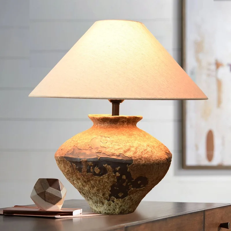 

Настольная лампа для спальни, прикроватная лампа, лампа для кабинета, гостиной, отеля B&B, чайной комнаты, в японском дзен-стиле, в китайском ретро-стиле.