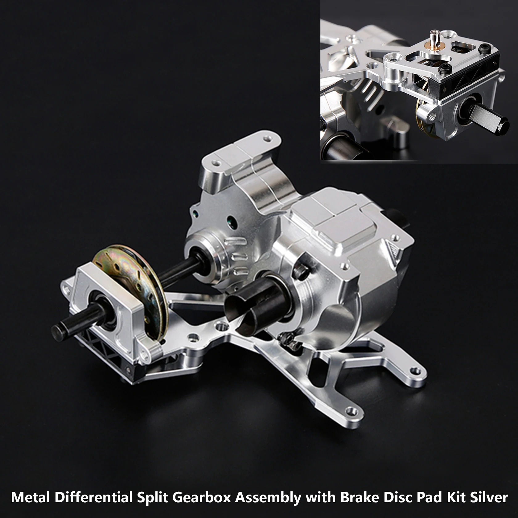 RC auto volledig metalen differentieel, klein tandwiel, lager of tandwielkast 1 stuk voor 1/5 HPI ROFUN BAHA ROVAN KM BAJA 5B 5T 5SC