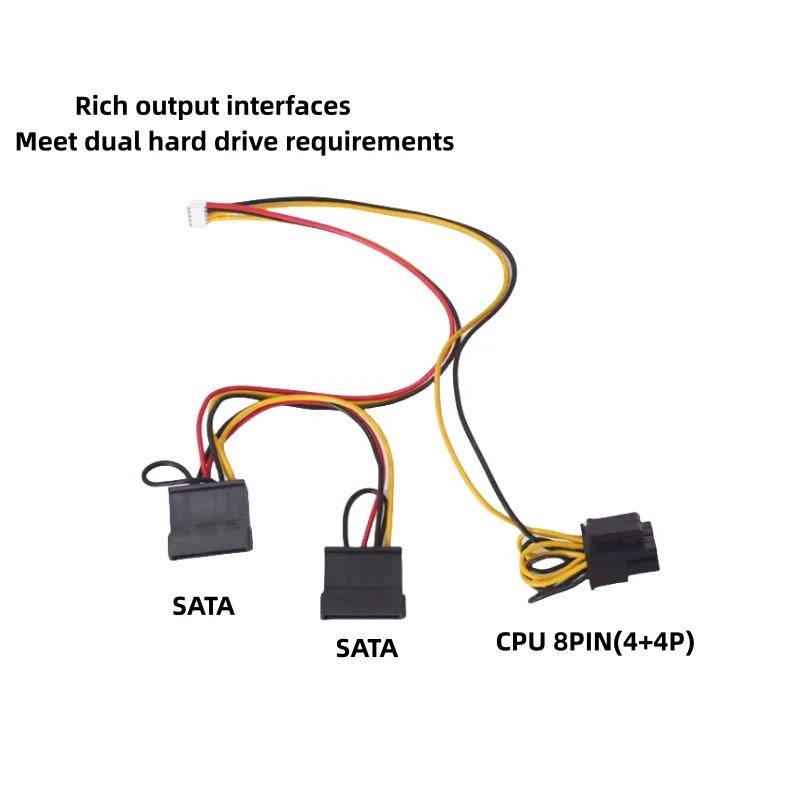 1pcs New 200W 12V input DC ATX PSU ATX Switch DC-DC PSU 24pin ITX DC to ATX PC Power Supply For Computer