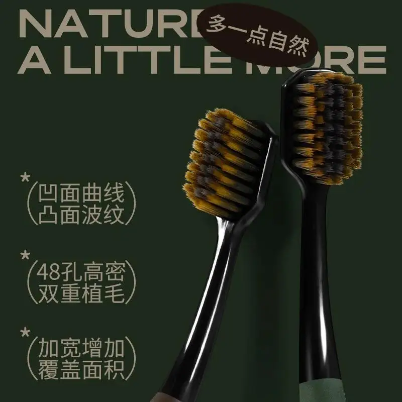 High end soft bristled toothbrush for girls,soft bristled brush for men,suitable for couples, home use,gum protection toothbrush