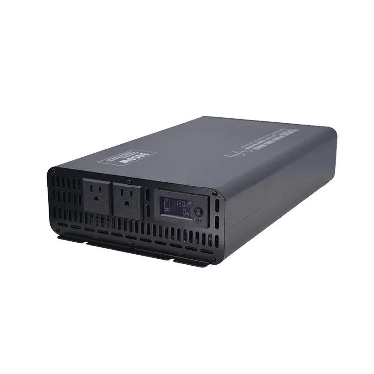 3000W Car Dc to Ac Inverter 24V Dc to 220V 120V Ac Power Inverter Vehicle Power Converter