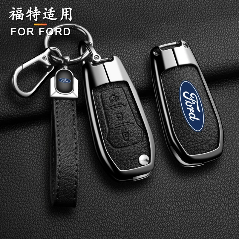 Funda para llave de coche, accesorio para Ford Fusion, Fiesta, Escort, Mondeo, Everest, Ranger, 2019 S, Max, Kuga 2, Focus, MK3, Ecosport Holde