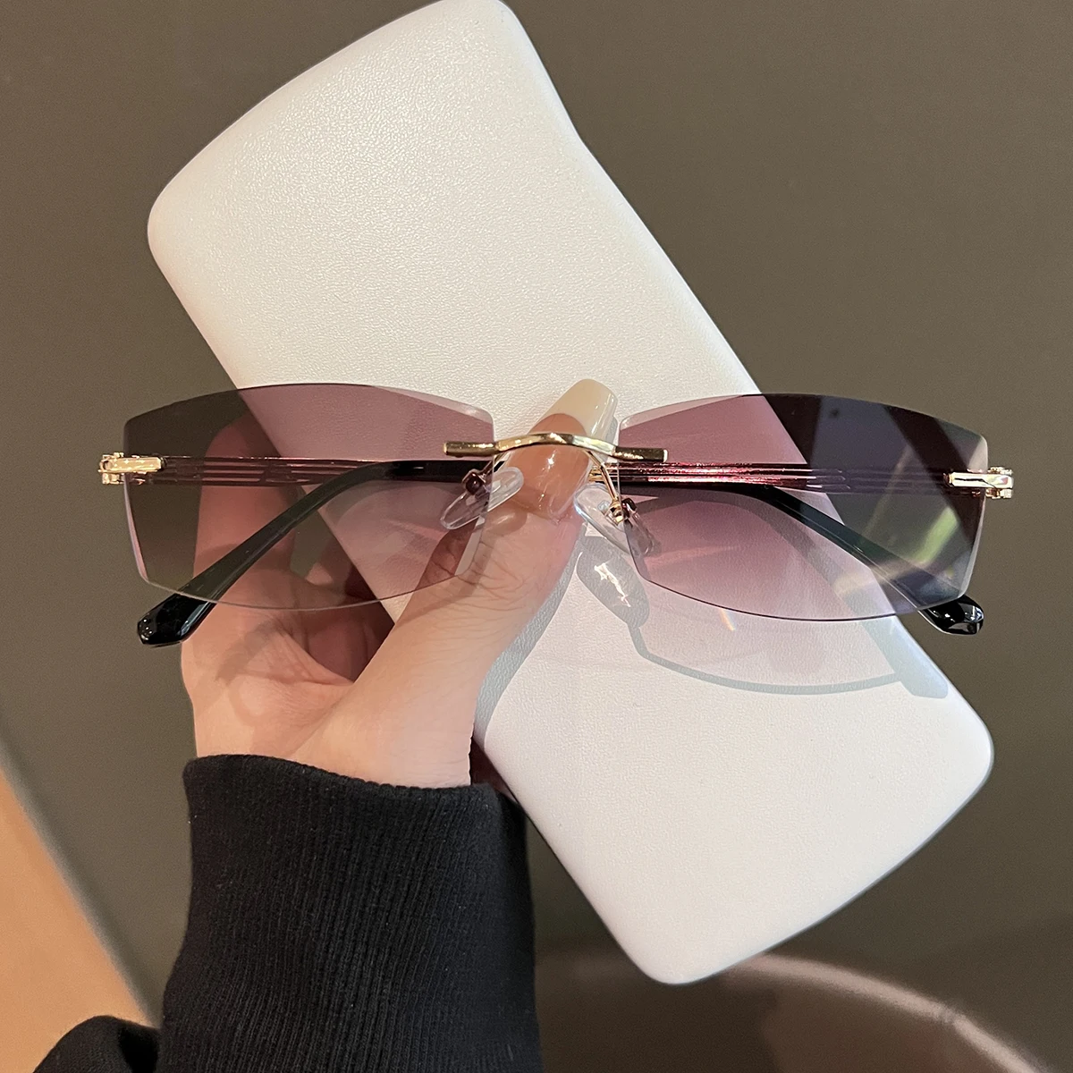 

Borderless UV Protection high-grade Polarized Sunglasses Summer Polarized Driving Sun glasses Unisex for Outdoor Sports MJ0512
