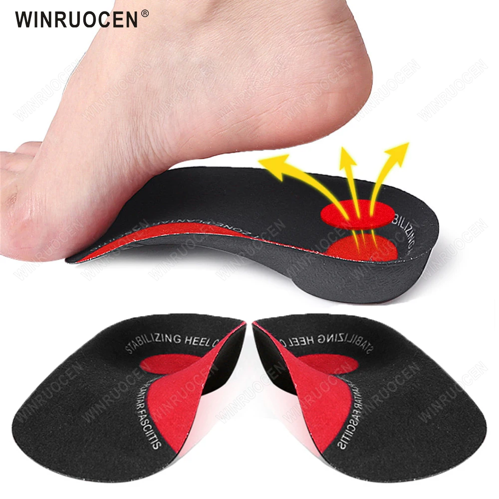 

EVA Sport Orthopedic Insoles High Arch Supports Shoe Sole For Men Women Plantar Fasciitis Flat Feet Pain Relief Shoe Cushion Pad