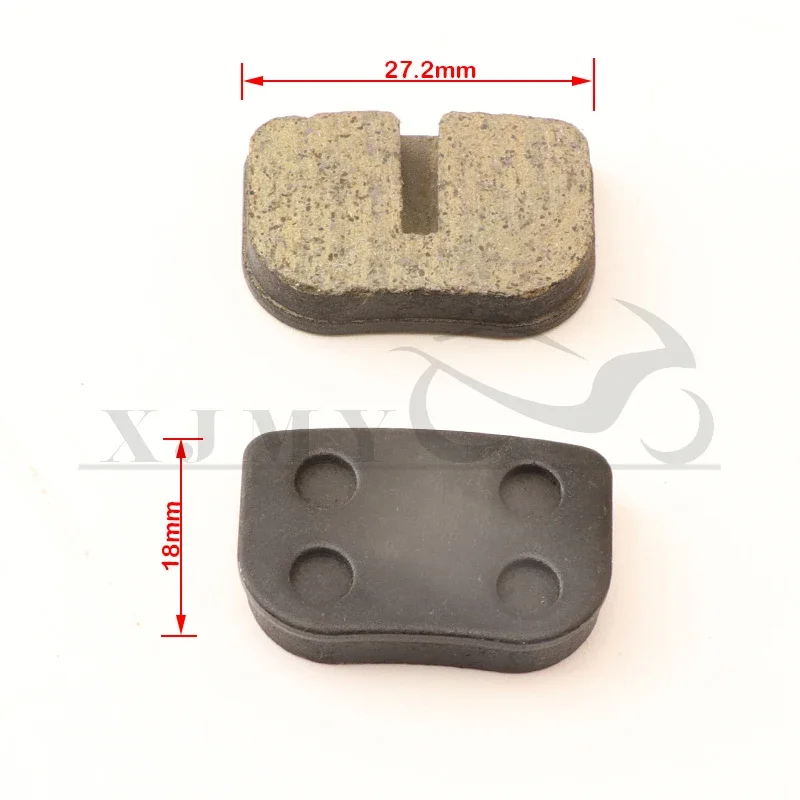 Front Rear Disc Brake Caliper Pads For 43cc 47cc 49cc Mini Moto Kids ATV Quad Minimoto Dirt Pocket Bike Gas Scooter image 3