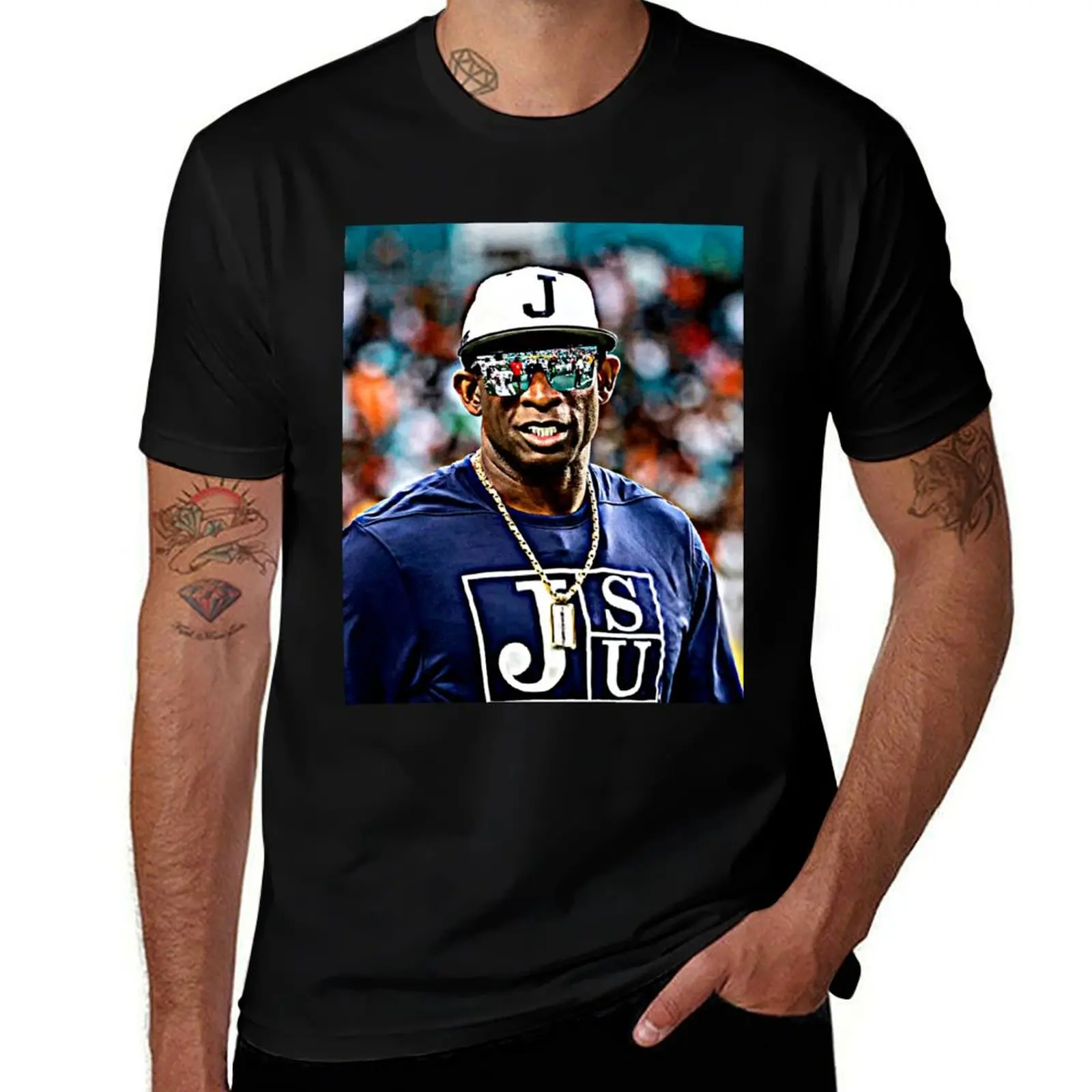 

Deion Sanders T-Shirt t shirts for man pack cotton t shirt man designer T-Shirt