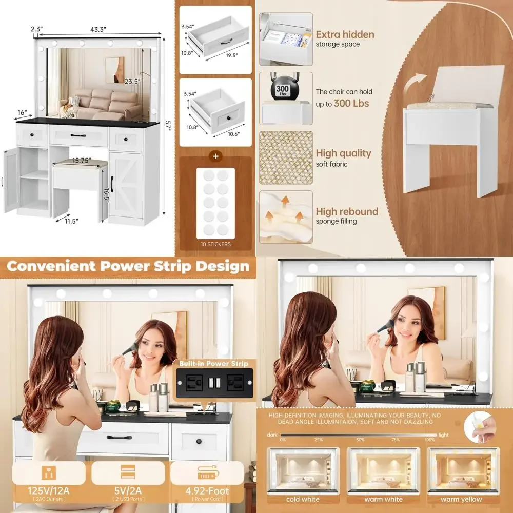 Illuminated Makeup …