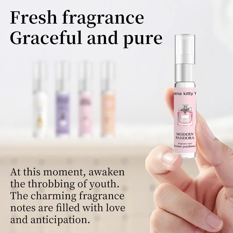 Perfume Set Women Fragrance Collection Eau De Parfum Long Lasting Luxury Elegant Sweet Fresh Mini Portable Premium Scent Gift