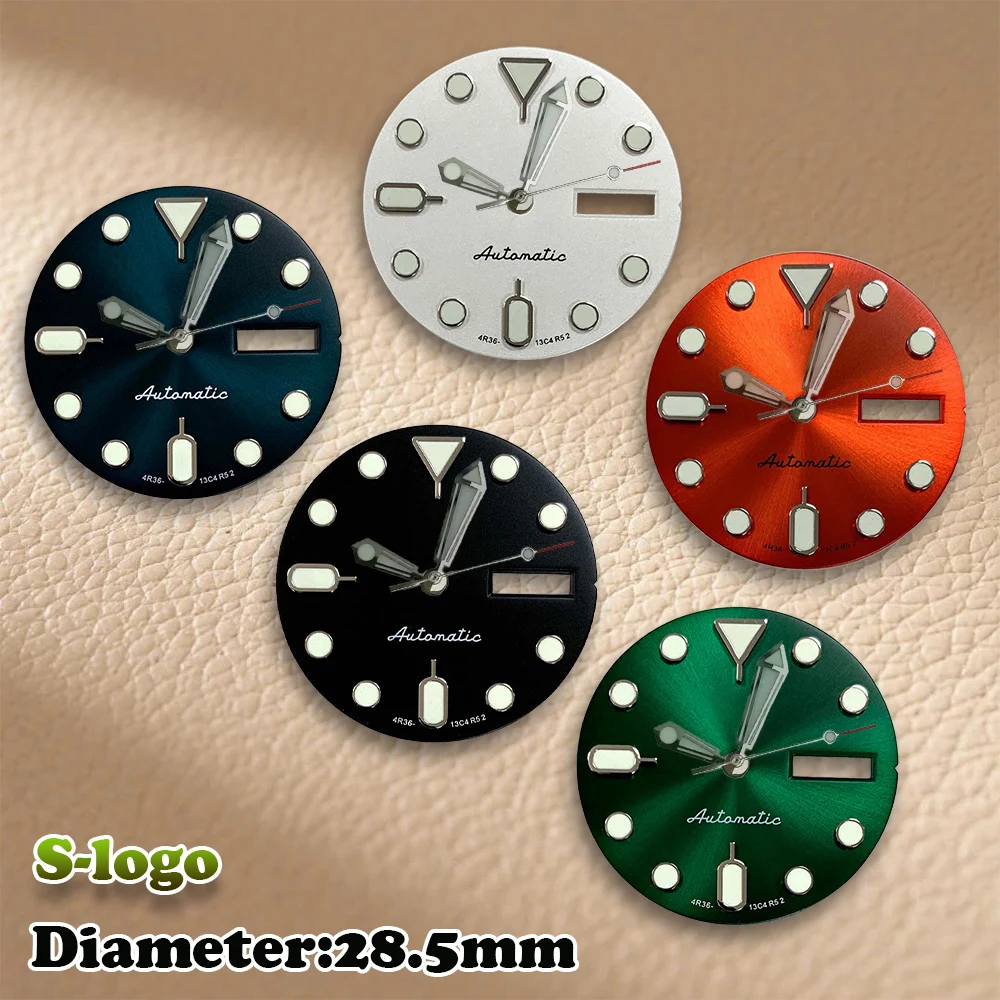 

NH35/NH36 28.5mm SS-Dial Sunray Dial - Premium Mod Part for Men's Watch Watch Modification Accessories