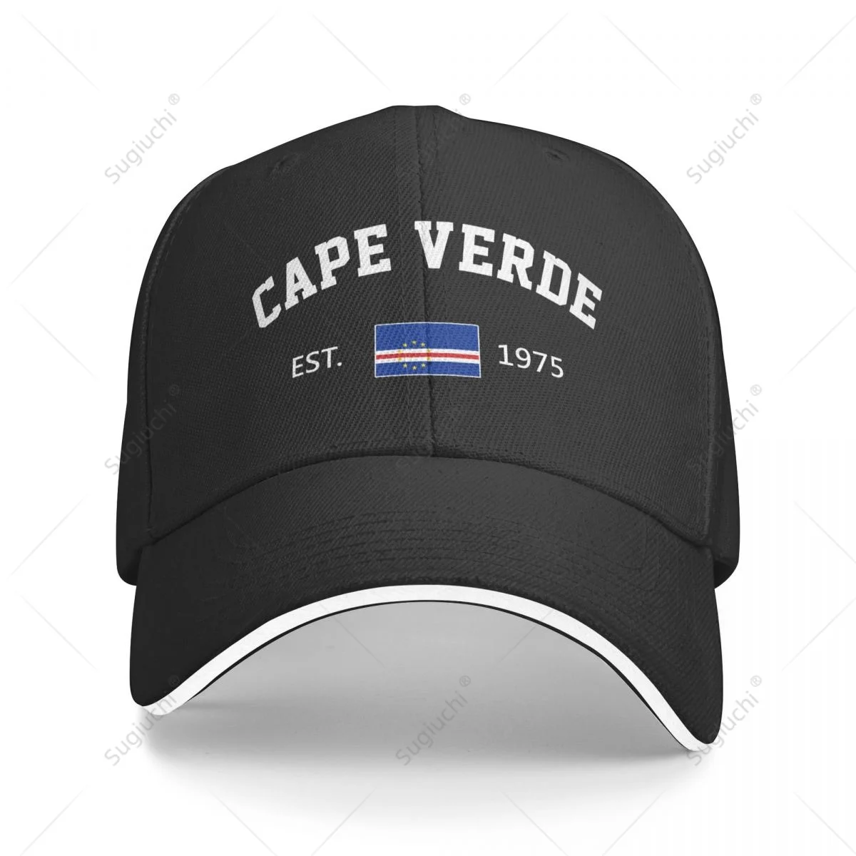Baseball Cap Cape Verde EST.1975 Independence Day Men Women Unisex Hip Hop Sandwich Caps Snapback Golf Hat Fishing