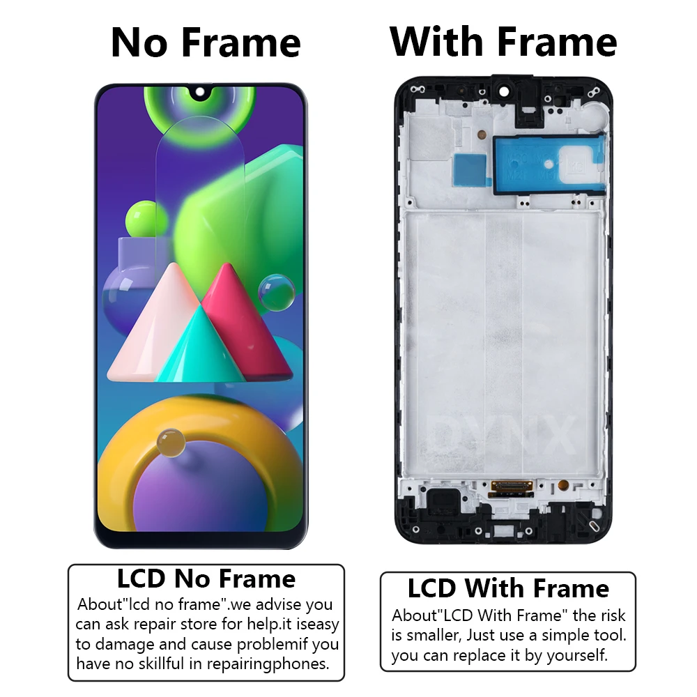 AAA+ Quality For Samsung Galaxy M30 LCD Display Touch Screen with Frame 6.4“For Galaxy M30 SM-M305FN/DS M305F Screen Replacement