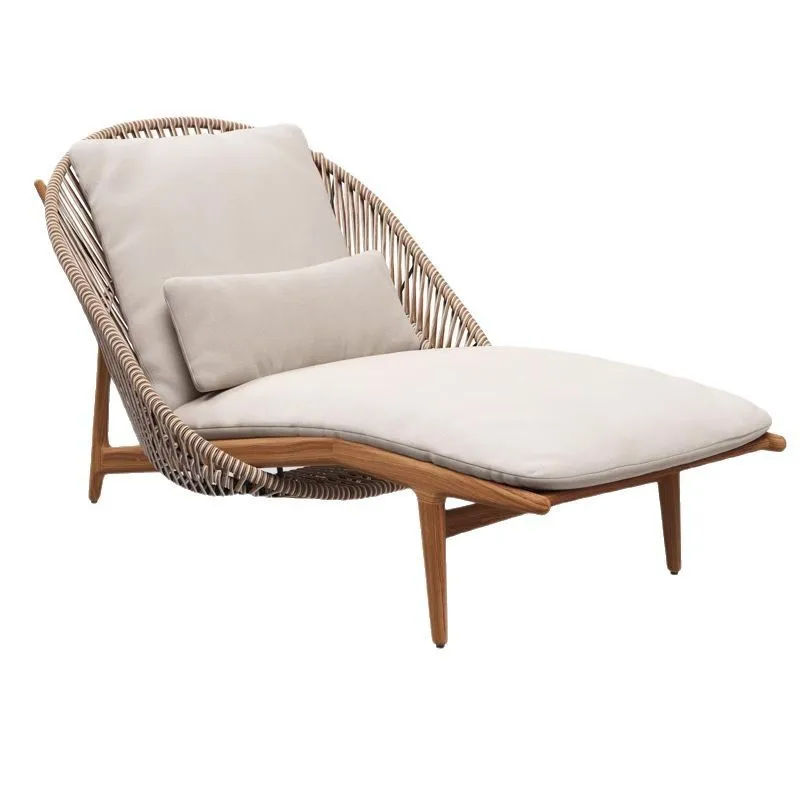 #Modern Eco-Friendly Outdoor Rattan Leisure Sofa Chair Set Waterproof Cushions UV-Resistant for Terrace Garden Living Room Dinin
