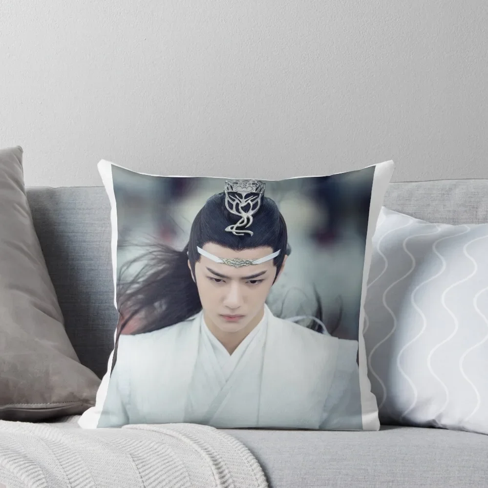 The Untamed Wang Yibo 1 Throw Pillow Pillowcases Bed Cushions Christmas Pillow Cases pillow cover luxury