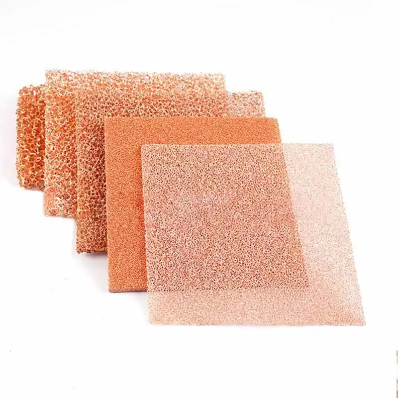 

Porous foam copper Heat dissipation, catalyst carrier, electromagnetic shielding foam metal Industry scientific research