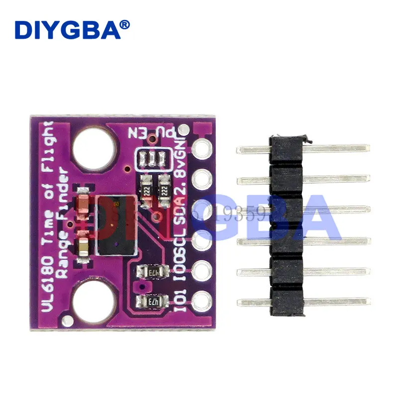 VL6180 VL6180X High Accuracy Range Finder Optical Ranging Sensor Module for Arduino I2C Interface Board IR Emitter Ambient Light