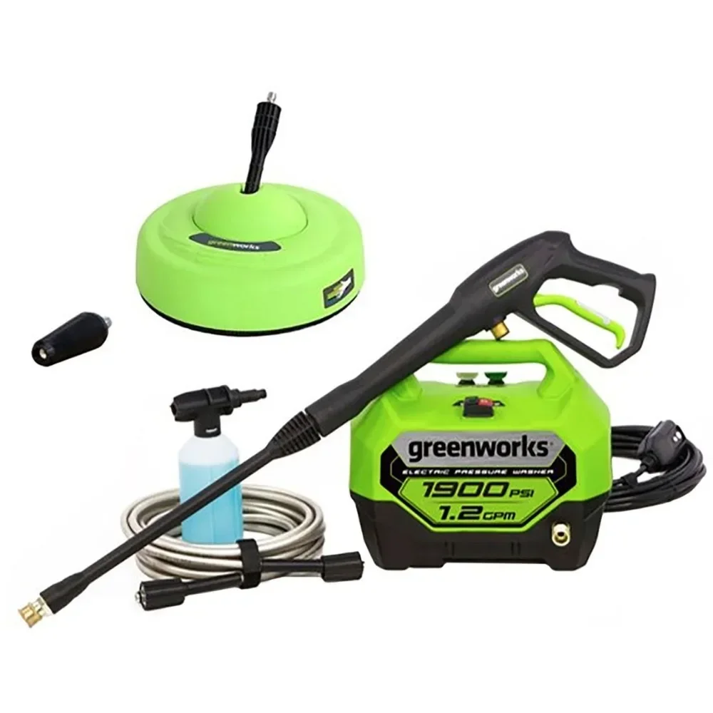 

for 1900 PSI 1.2 GPM Electric Pressure Washer Combo Kit - Green