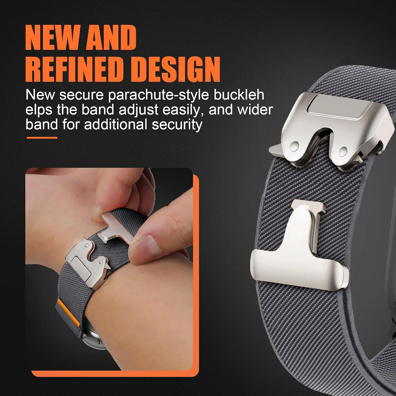 جديد الرياضة النايلون حزام (استيك) ساعة حلقة متوافق مع Garmin Forerunner 735XT لينة المنسوجة حزام ل 220 230 235 620 630 نهج S6 S20 #5