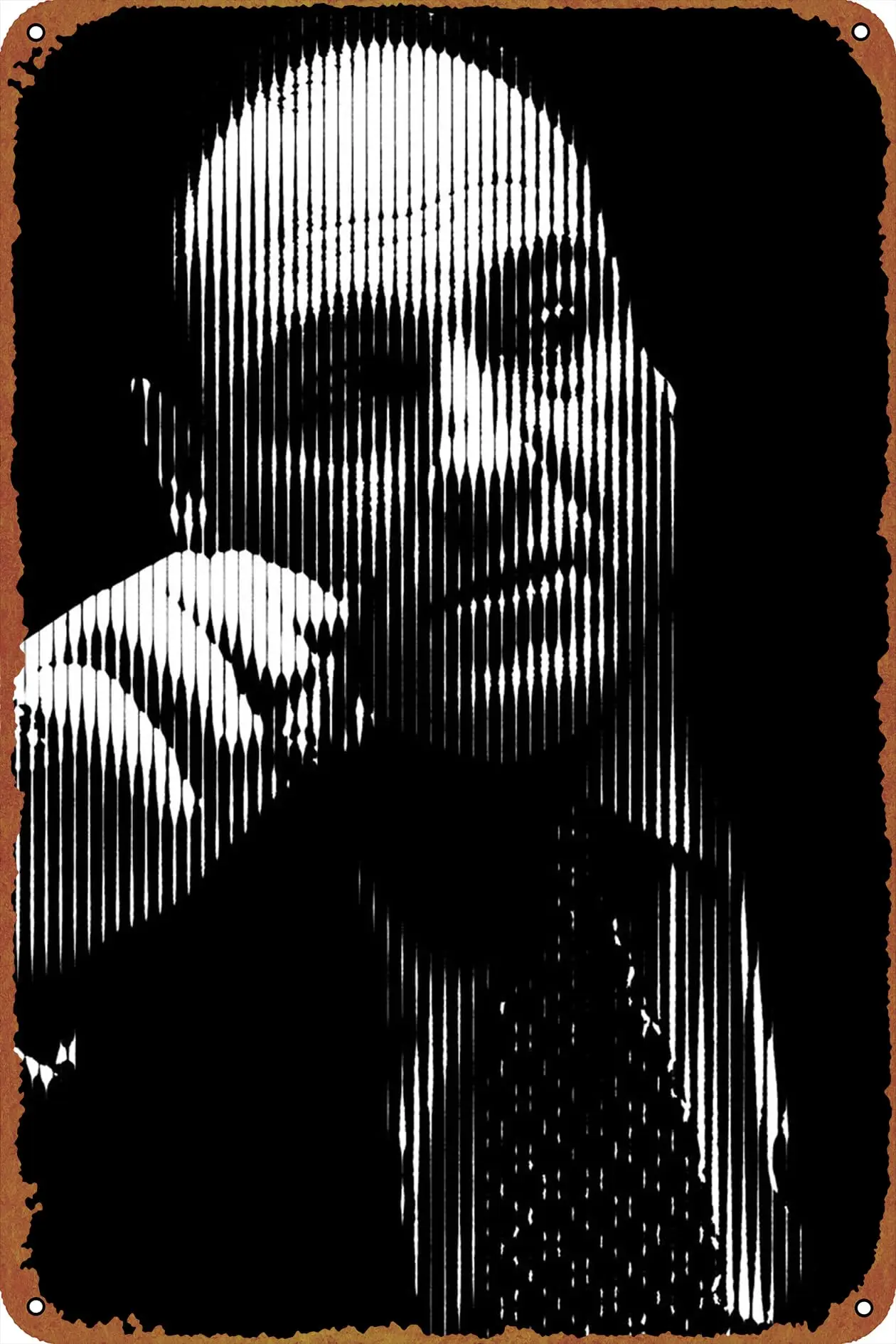 the sopranos Poster Retro Metal tin Sign Halloween Tin Sign,Cave,Bar,Club, Home Wall Art Metal Tin Sign 8x12 inches