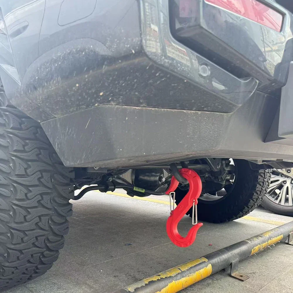 

For All Car S-Shape Quick Rescue Shackle Trailer Winch Hook Red Offroad Towing Recovery Kits 4X4