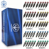 POSEIDON V2 50PCS Mixed Professional RL RS RM M1 Tattoo Cartridge Needles Membrane Safety Cartridges Disposable Tattoo Needle