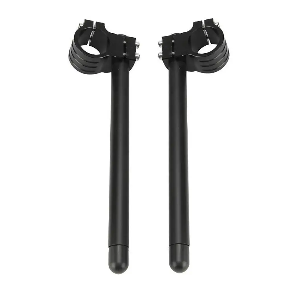 

Universal 37mm CNC for Fork Clip-ons Handle Grip Handlebar for Motorcycle Pack of 2