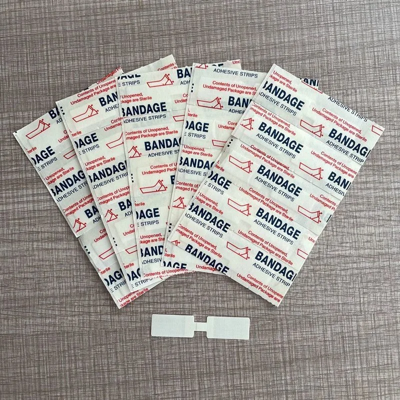 10pcs Skin Closure Strips, Wound Zip Stitch Tape, Non-suture Adhesive Skin Closure for Outdoor First Aid