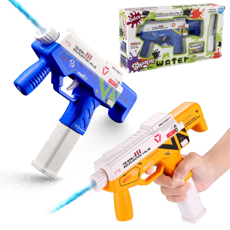 Summer Water Gun Electric Toys Bursts High-pressure Strong Charging Energy Water Automatic Water Spray Children's Toy Guns