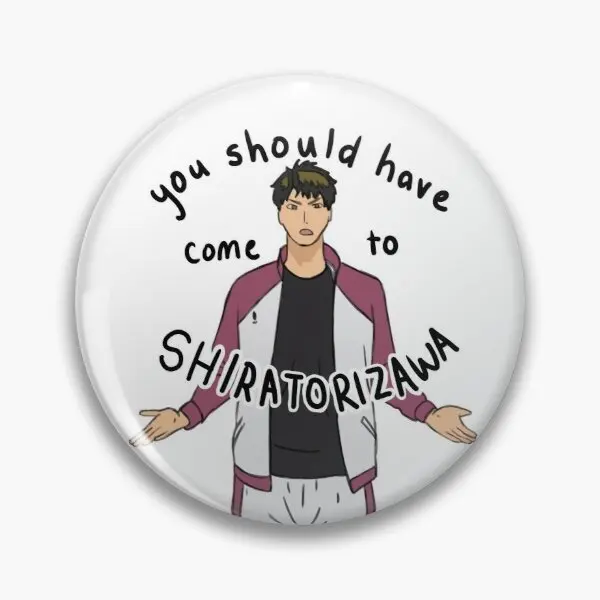 Haikyuu فريق Karasuno Hinata الفذ اللحوم الكعك لطيفة تلقي Oya لينة زر دبوس تخصيص هدية عاشق الموضة الإبداعية ديكور