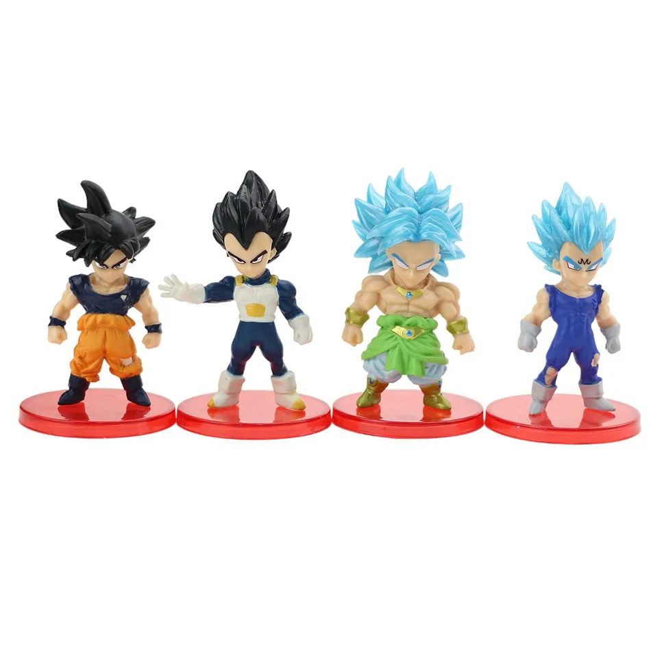 13/18/21 teile/satz Dragon Ball Z Super Saiyajin Goku Anime Figur Gohan Vegeta Broly Piccolo Majin Buu action Figur Modell Geschenk Spielzeug – Detail 21