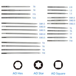 Orthopaedic  Bone Screw Driver Instruments Spinal Pedicle Screw Nail Cap AO Driver Hex Screwdriver  AO Plum Star Driver