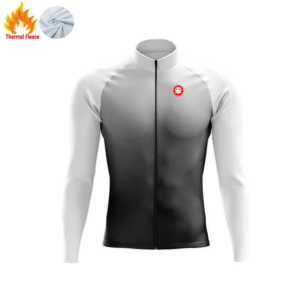 2025 invierno polar tricota ciclismo hombre ciclismo jersey hombres maglia mtb koszulka rowerowa meska дж eus fietskleding heren