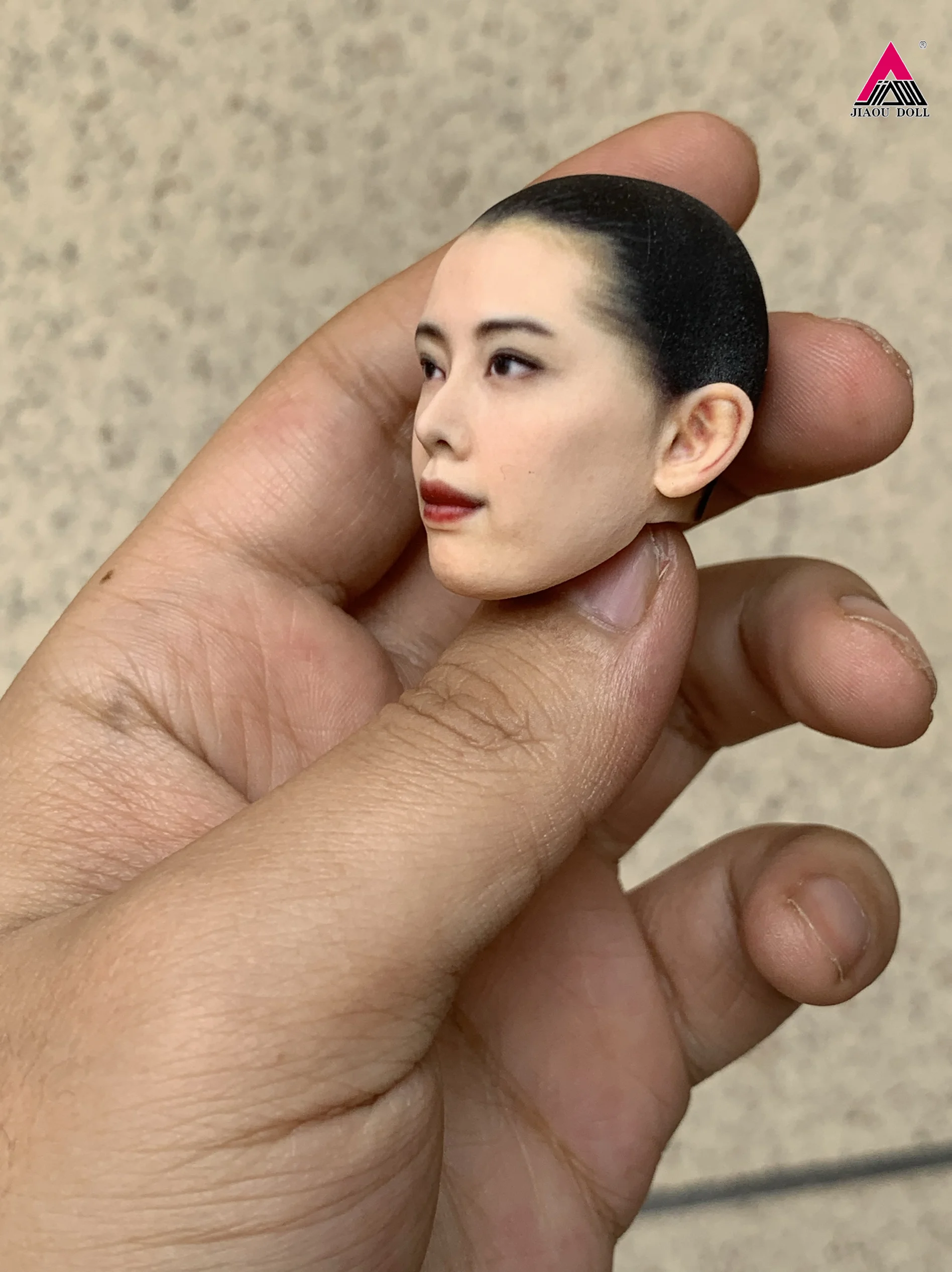 1/6 1/12 مقياس الممثلة الآسيوية جوي وونغ فتاة الجمال رئيس رسمت الراتنج نموذج ل 12 ''6'' أنثى الجندي عمل الشكل الجسم دمية