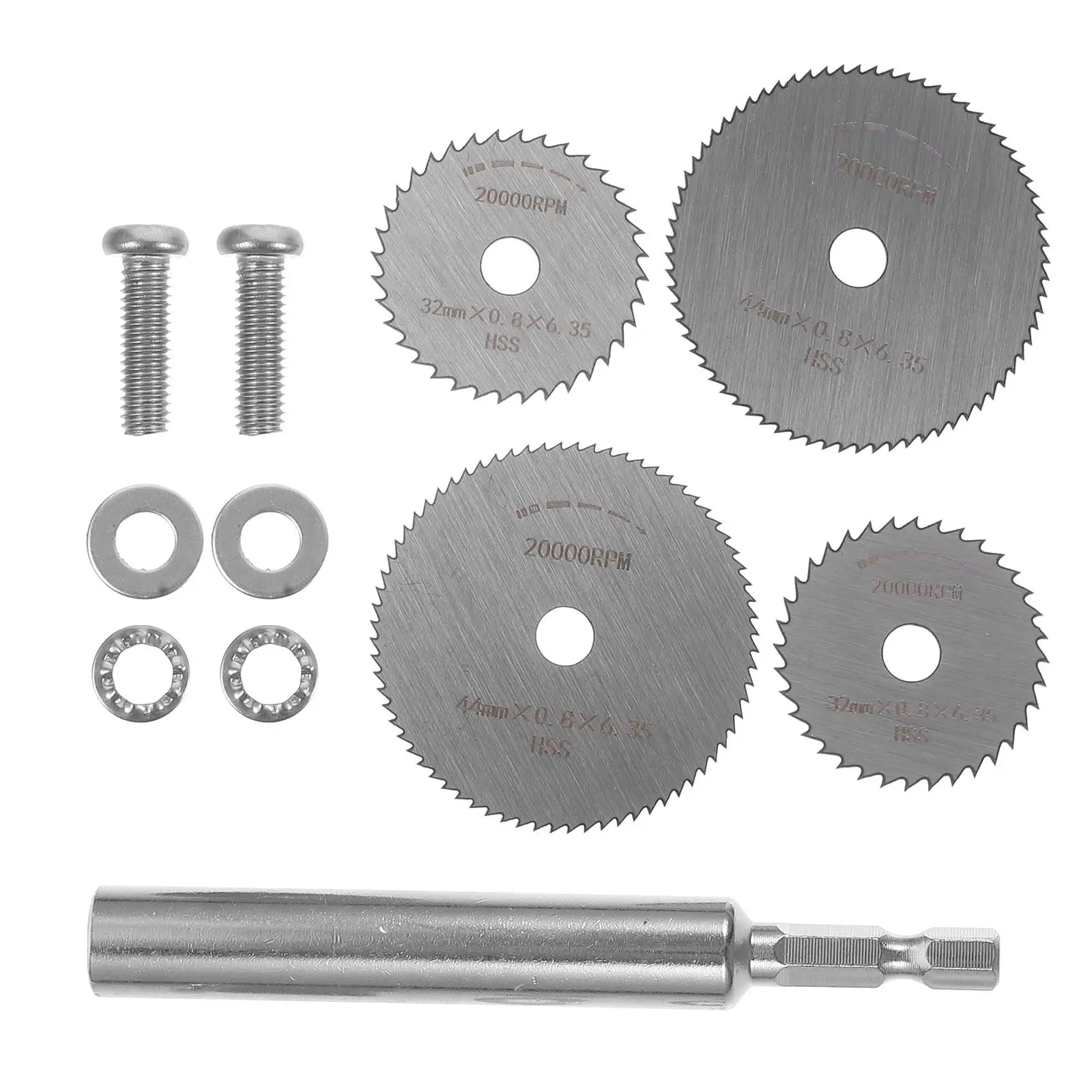 12Pcs Mini Saw Blades for Hand Drill – Metal Cutting Tools for Wood & DIY Projects, Easy-Grip, Space-Saving Set