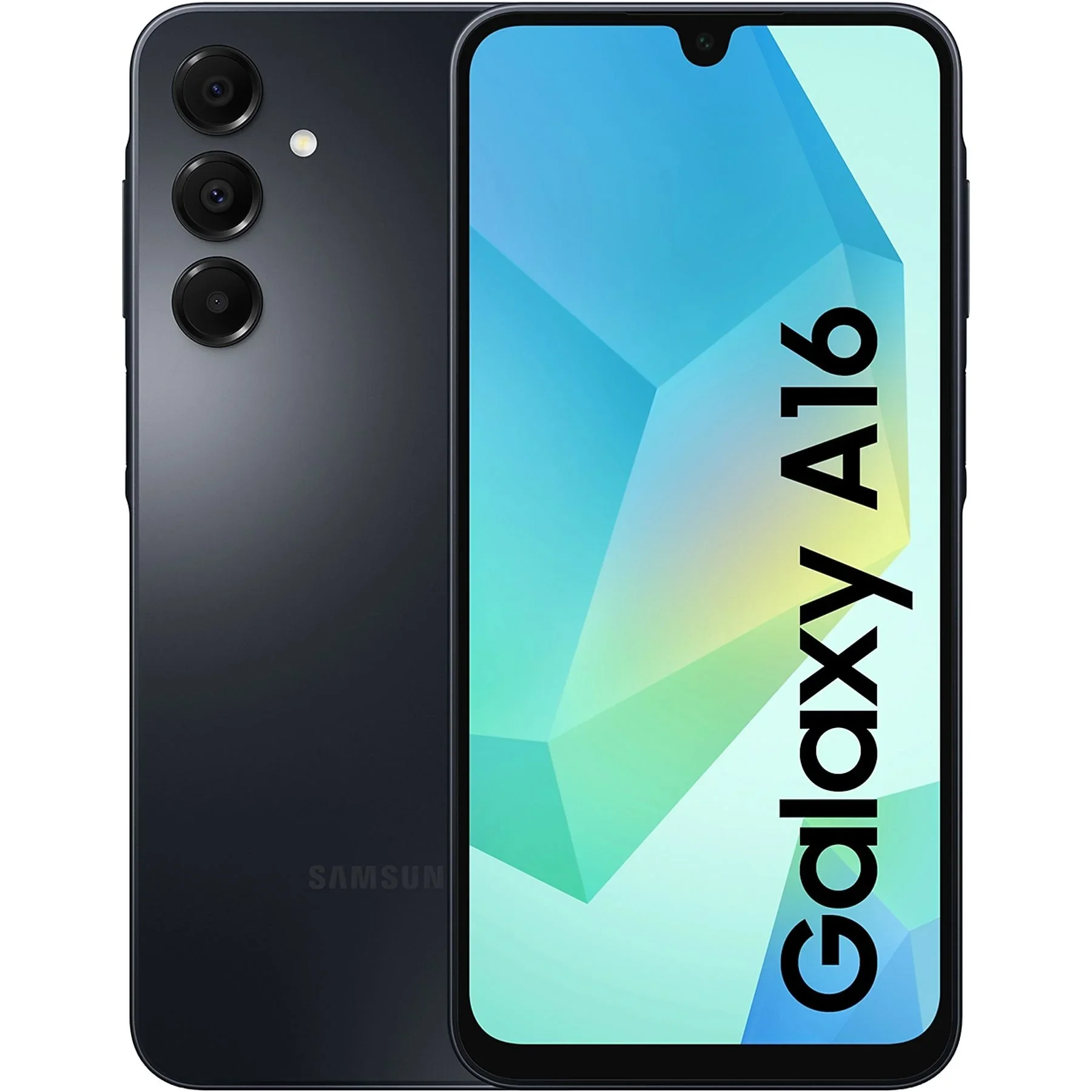 Samsung Galaxy A16 128GB -  SM-A165F/DS , Smartphone 4G Dual SIM, Pantalla Infinity-V de 6.7" HD+, Cámara Triple de 50MP + 5MP + 2MP, Selfie de 13MP, Procesador Octa-Core, 4GB RAM, Batería de 5000mAh con Carga Rápida