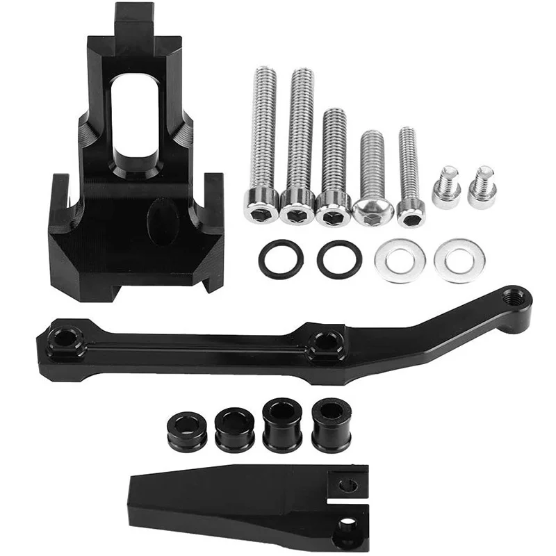 Motocicleta CNC Steering Damper, Suporte de Montagem, Estabilizador Universal para Yamaha FJ-09 MT-09 Tracer 900, 2015, 2016, 2017