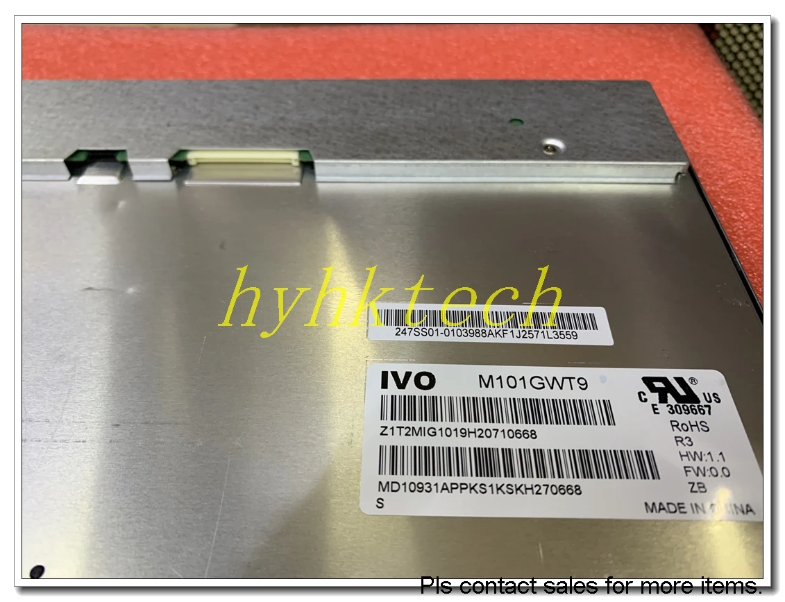 

Original M101GWT9 R3 10.1inch LCD Panel1024*600 WLED. New arrive stock