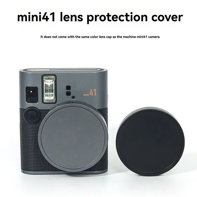 AC57-For Polaroid Instax Mini 41 Camera Lens Cover Dustproof And Waterproof Protective Cover Stable And Will Not Fall Off