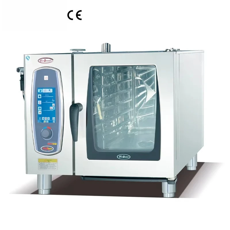 

Electric 4 6 10 Trays Convection Bakery Combi Oven Steamer Steam Restaurant Commercial Combination Ovens Machinery
