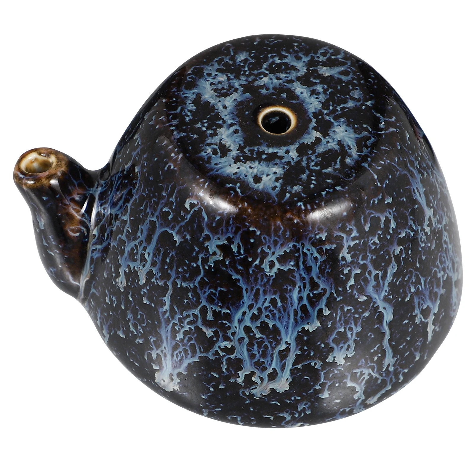 1Pcs Ceramic Calligraphy Water Dropper Ink Droplet Smooth Edges Easy Clean Portable Art Supply for Ink Grinding Accessories Home