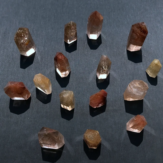 

l Хрустальный кластерный орнамент, камень, шестиугольная призма, украшение для домашнего офиса, рабочего стола, одна картина, один предмет, бесплатно