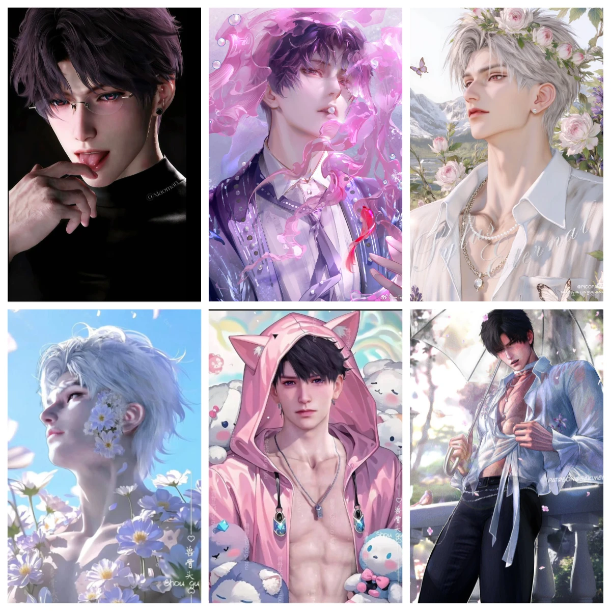 

1000 элементов пазлов для взрослых Love and Deepspace, развивающие игры-головоломки, красочные пазлы, подарки, декор для дома