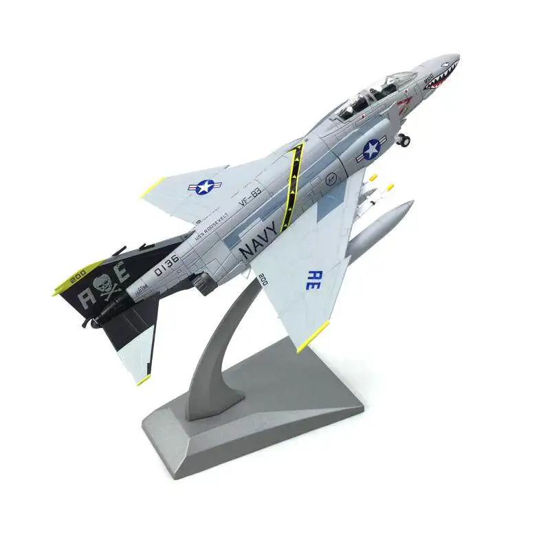 1/100 American F-4C Phahtom Ghost fighter (Fuselage Alloy) Static Model Ornaments