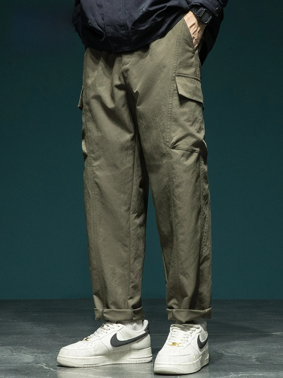 

Мужские рабочие брюки из софтшелла на открытом воздухе, свободные прямые брюки, повседневные брюки большого размера, спортивные длинные брюки в американском стиле ретро