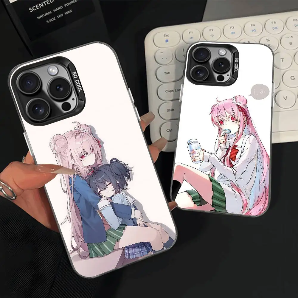 

Satou H-Happy S-Sugar L-Life Phone Case For iPhone 15,16,12,14,13,17,11,E,Pro,Max,Plus,Air,Mini Black TPU Cover