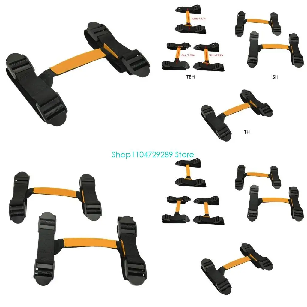 

D8KE Carrying Handle Lashing Strap Handle For Motorcycle Motorbike Panniers Side Box