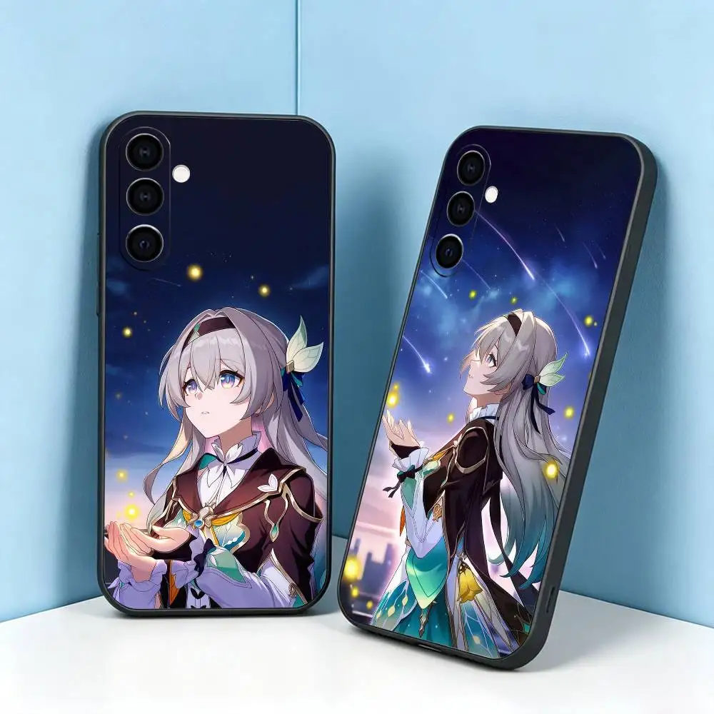 Honkai Star Rail Nihilux  Phone Case For Samsung Galaxy A73,A72,A71,A70,A53,A52,A51,Soft Silicone Black Cover Gift