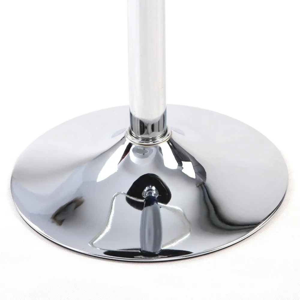 2 x couro PU elevador hidráulico ajustável balcão de bar cadeira de jantar branco - pacote de 2 (153) feito