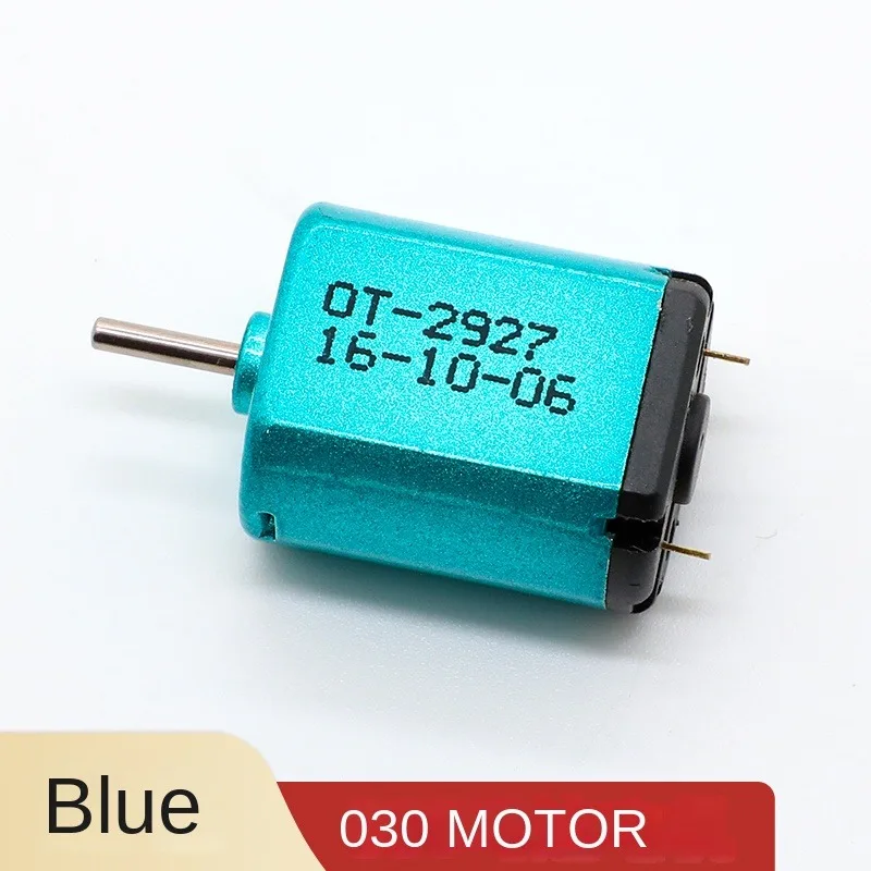 030 Carbon brush Motor Color DC2.4V 3.2V 3.7V High speed racing toy miniature DC motor