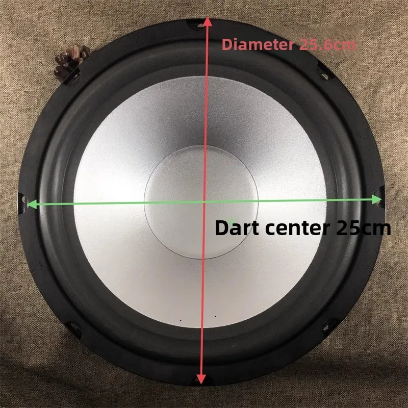 SOTAMIA 1pcs 10 Inch Subwoofer 4 Ohm 180 Watt Large Magnetic Steel Rubber Edge High Power HIFI Speaker Bluetooth Sound Box
