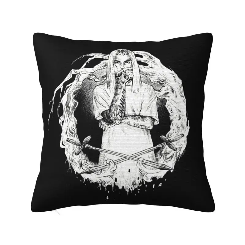 

Custom Ghostemanes Square Pillowcover Decoration Rapper Ghostemanes Cushions Throw Pillow for Sofa Double-sided Printing
